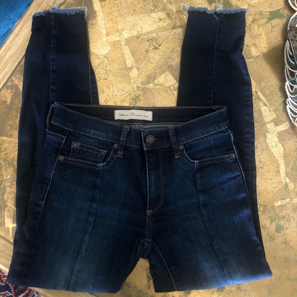 Gap Mid Rise Blue Jeans